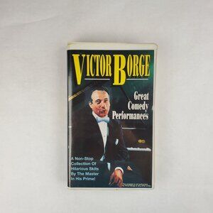Victor Borge: Great Comedy Performances VHS Tape 1992